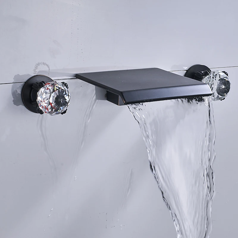 Newly ORB Basin Sink Faucet Bathroom Bathtube Double Handle Hot and Cold Water MixerTaps | Обустройство дома