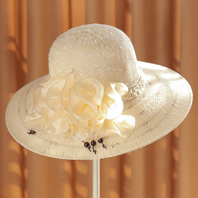 Оптовая продажа Для женщин Летняя шляпа kapelusz damski lato Chapeau Femme Ete плоский Брим