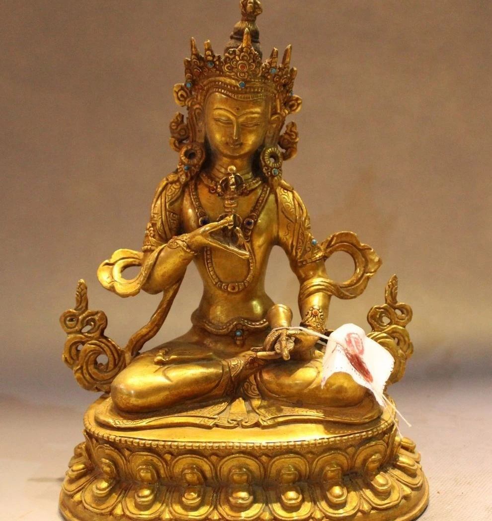 Рукоятка 9 дюймов Ваджрасаттва ваджрадхара Будда Кван-Инь Бодхисаттва
