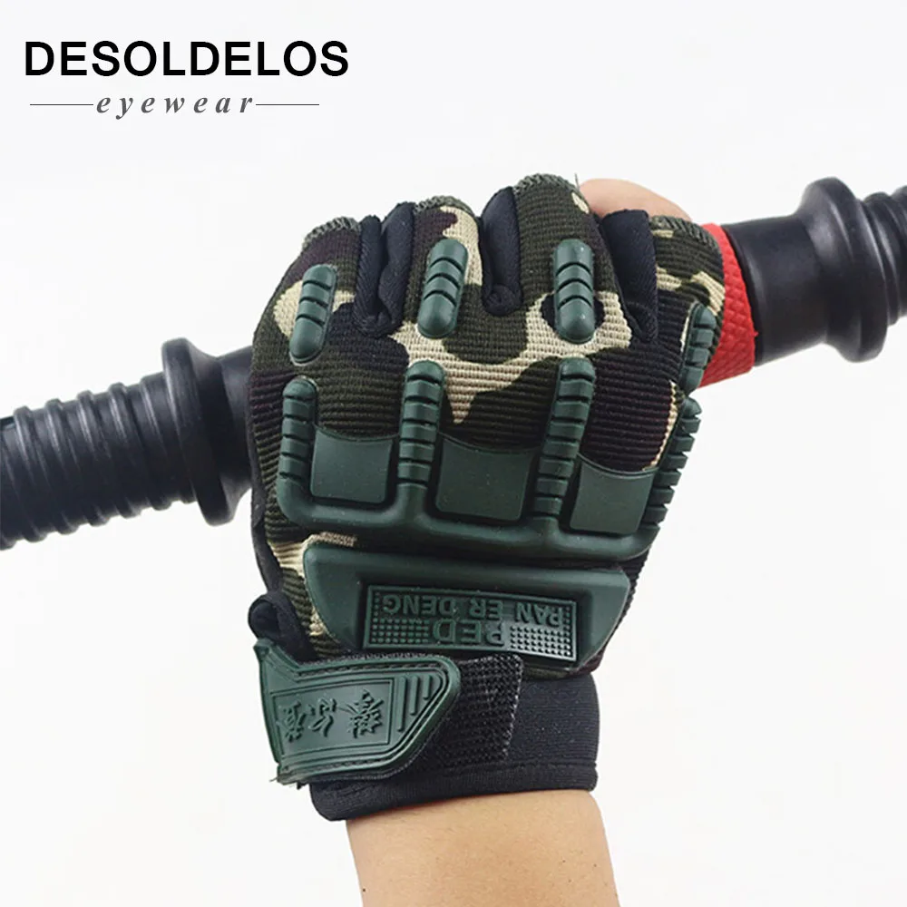 

Kids Tactical Fingerless Gloves for 5-13 years old Military Armed Anti-Skid Sports Outdoor half Finger Boys Girls Gloves R010