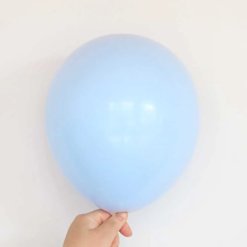 blue Macaroon Латексные шарики для свадебного украшения макарун винтажные шары с днем рождения толстые гелиевые надувные вечерние украшения для детских игрушек - Цвет: blue Macaroon