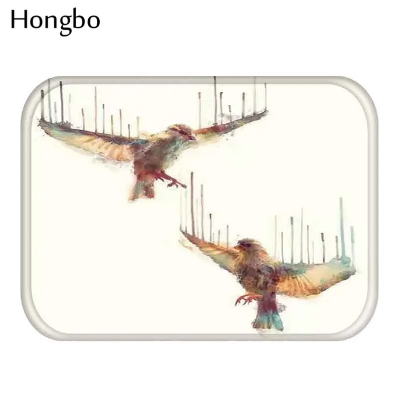 Hongbo Cat Owl Door фланелевые коврики ковер с животным рисунком вход в помещение коврик