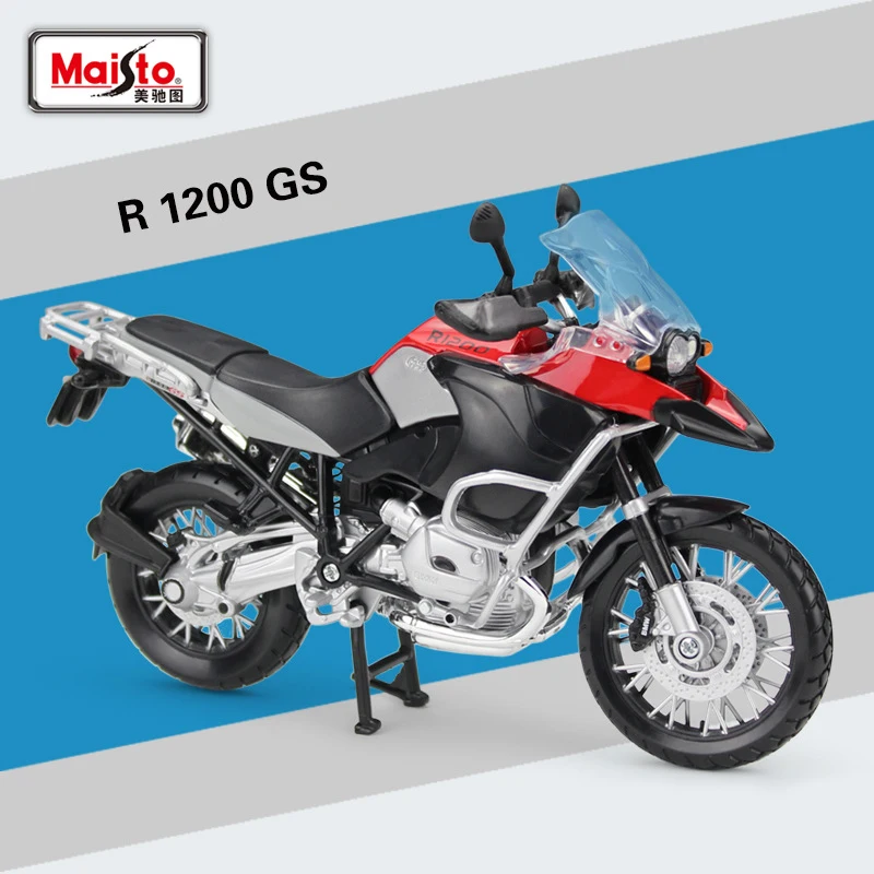 1 шт. Maisto 1:12 R 1200GS литая металлическая модель спортивный гоночный мотоцикл модель мотоцикл коллекционные игрушки