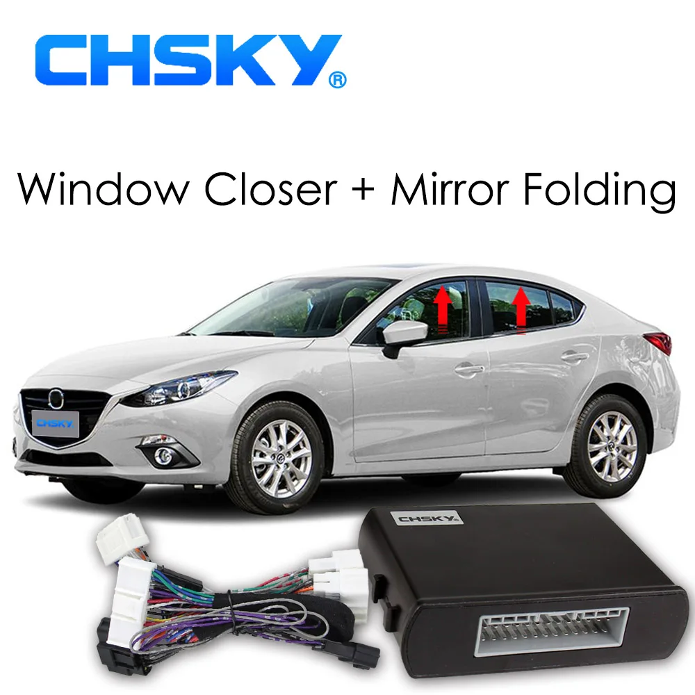 Автомобильный стеклоподъёмник CHSKY набор складных зеркал для Kia Sorento Mazda 3 CX3 CX5 Nissan