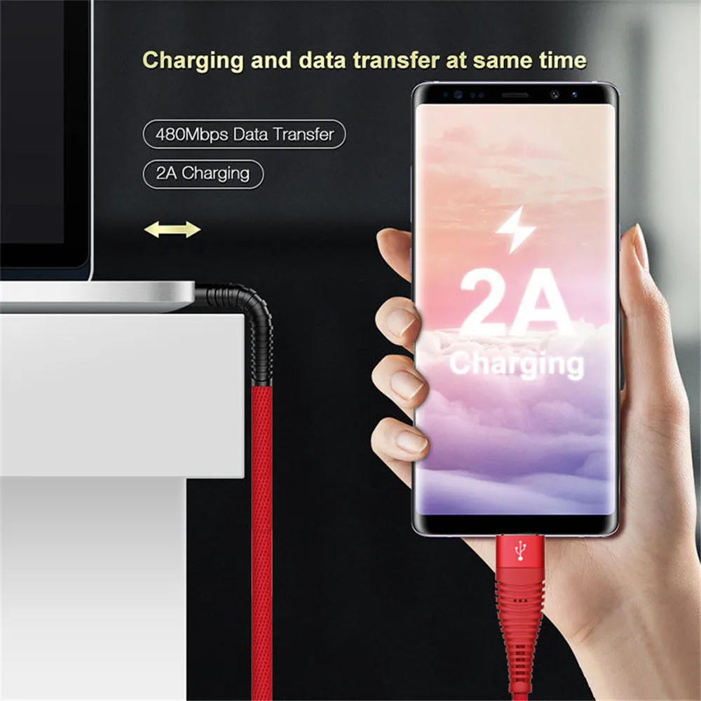 Данные Тип usb-c кабель для samsung S9 S8 Plus Note 9 8 huawei Xiaomi OnePlus C зарядный провод