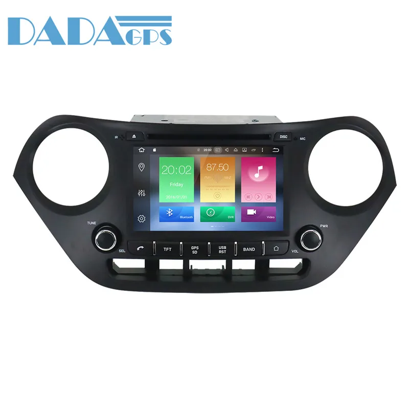 Android 8 0 7 1 автомобильный DVD плеер GPS радио головное устройство для Hyundai I10 I 10 2013 2014 2015