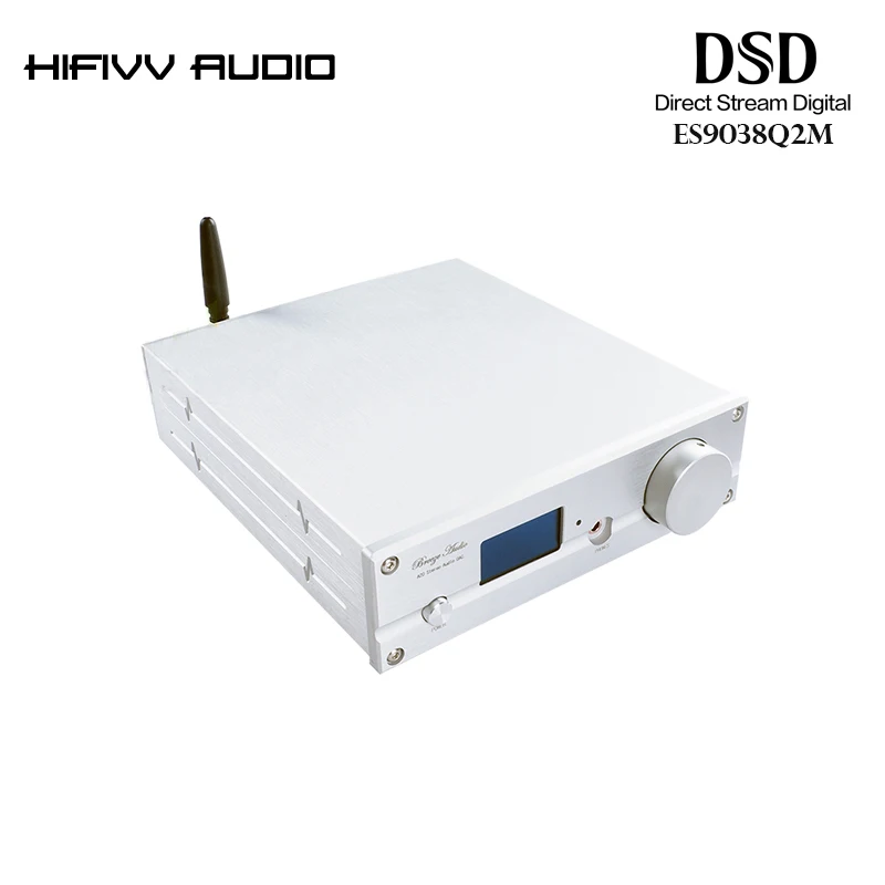 HiFi Bluetooth 5 0 плеер с ЦАП ES9038Q2M и XMOS U208 декодер поддерживает DSD512 APT X