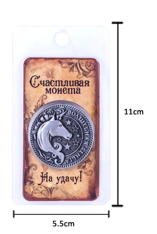 Новое поступление! Дизайн с лошадиной головой. Искусство монет искусство. Имеет