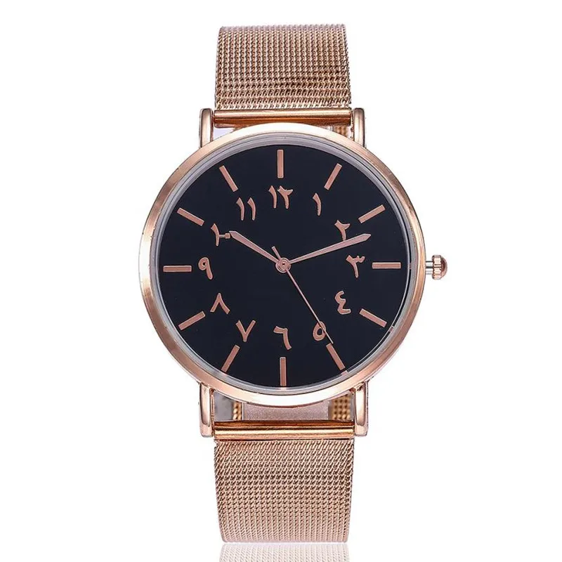 Женские часы с роскошным ремешком новые дизайнерские модные арабскими цифрами