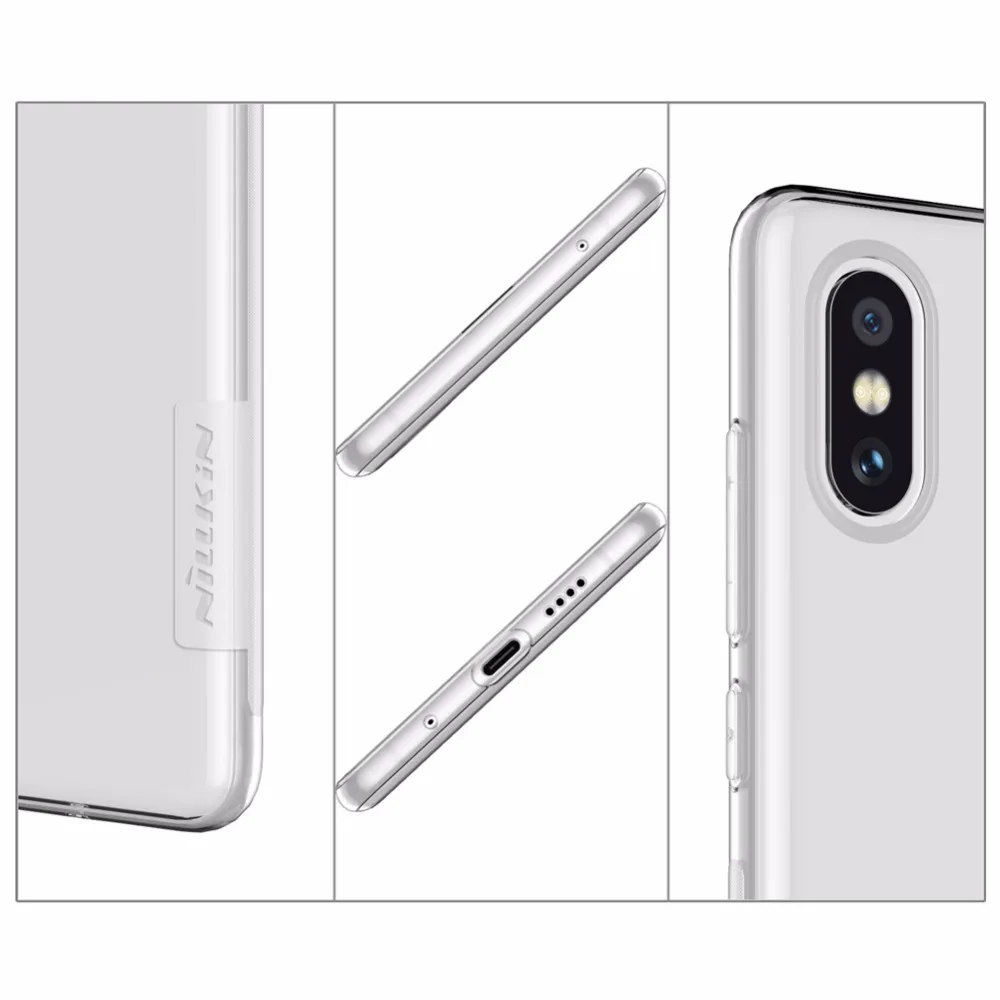 Для Xiaomi Mix 2 S чехол Nillkin TPU Ультратонкий силиконовый для телефона прозрачный Nilkin |