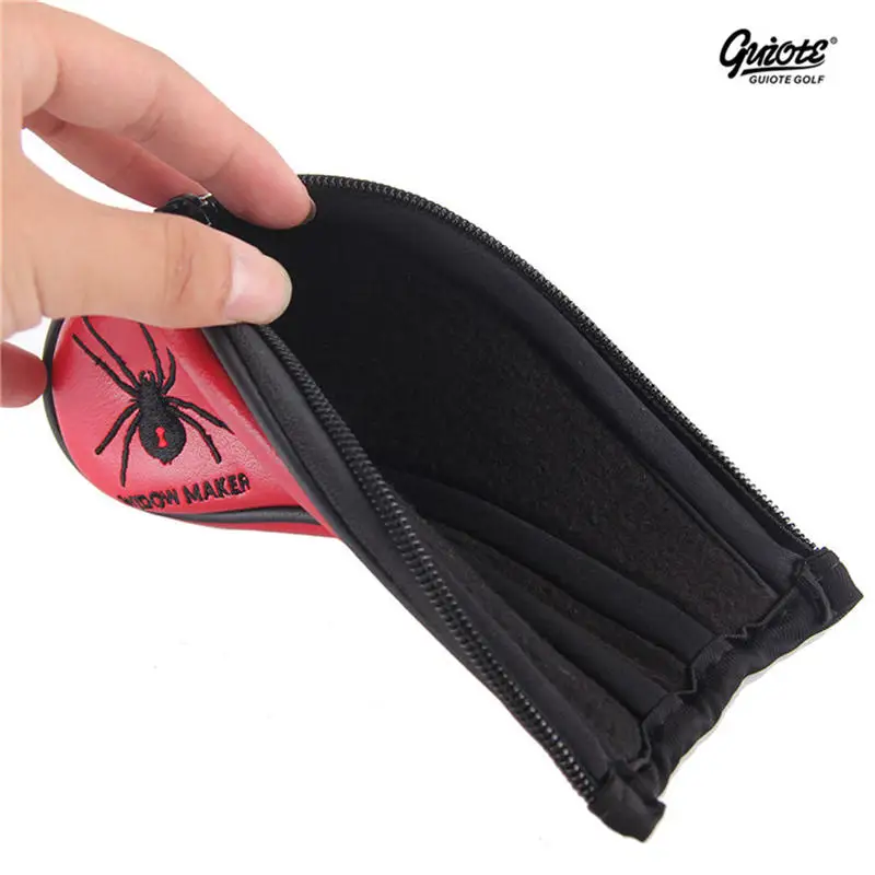 Утюги для гольфа Spider с застежкой молнией # 3 9PAS вышивкой на молнии 9PAS|Клюшки