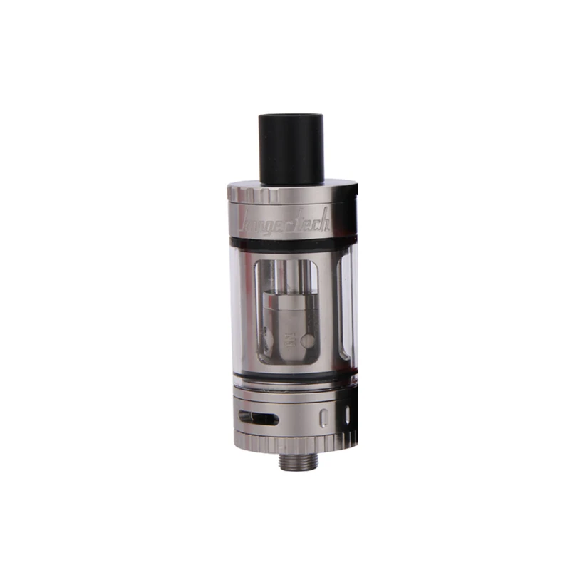 Kanger Toptank мини 4 мл топ-Заполненный клиромайзер распылитель Sub Ом бак Pyrex стекло Delrin капельного наконечника испаритель kangertech - Цвет: Серебристый