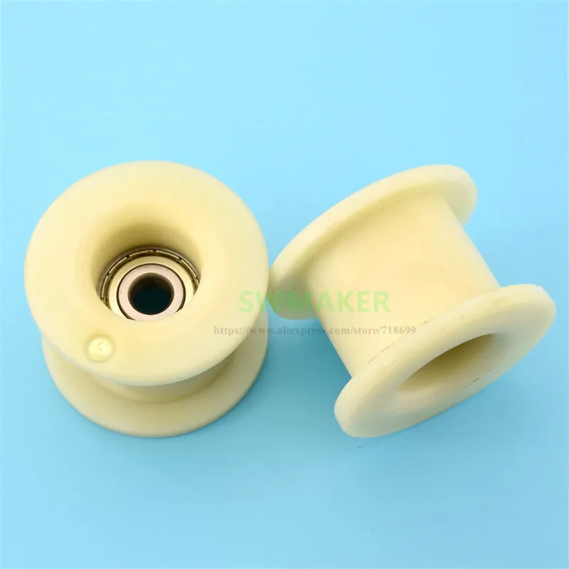 1шт. Колесо H размером 10*60*43 мм с подшипником 6000 для литьевых машин/инженерной пластмассы для дверей безопасности.