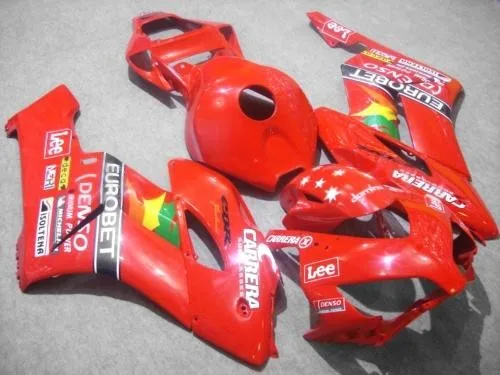 

For w1 CBR1000RR 2004 2005 Custom Fairing red Bodywork CBR 1000RR 04 05 Kit Set