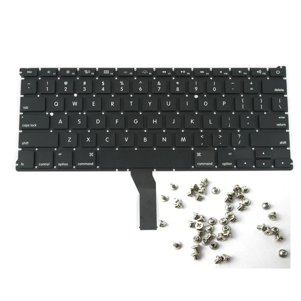 Новая Подсветка клавиатуры GZEELE для Macbook Air A1466 A1369 13 &quotMD231 2011-2015 + винтовая