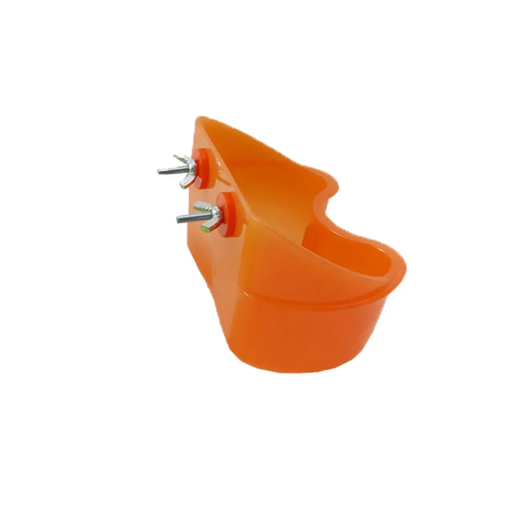 Bird Bowl Feeding Food Water Fixable Cup Holder Parrot Pigeon Cage Feeder Tool | Дом и сад