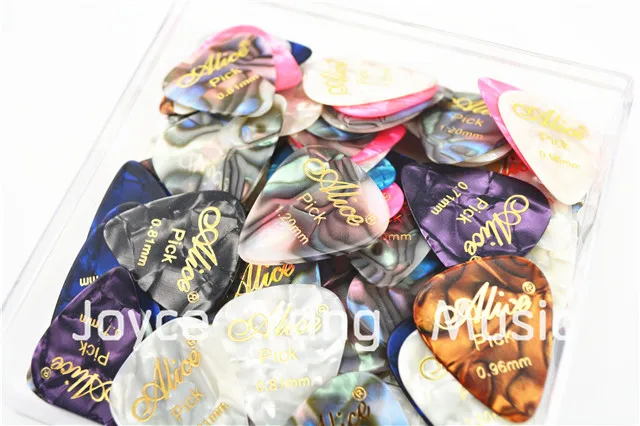 100 шт. медиаторы для акустической гитары в оригинальной коробке|pick post|guitar pick