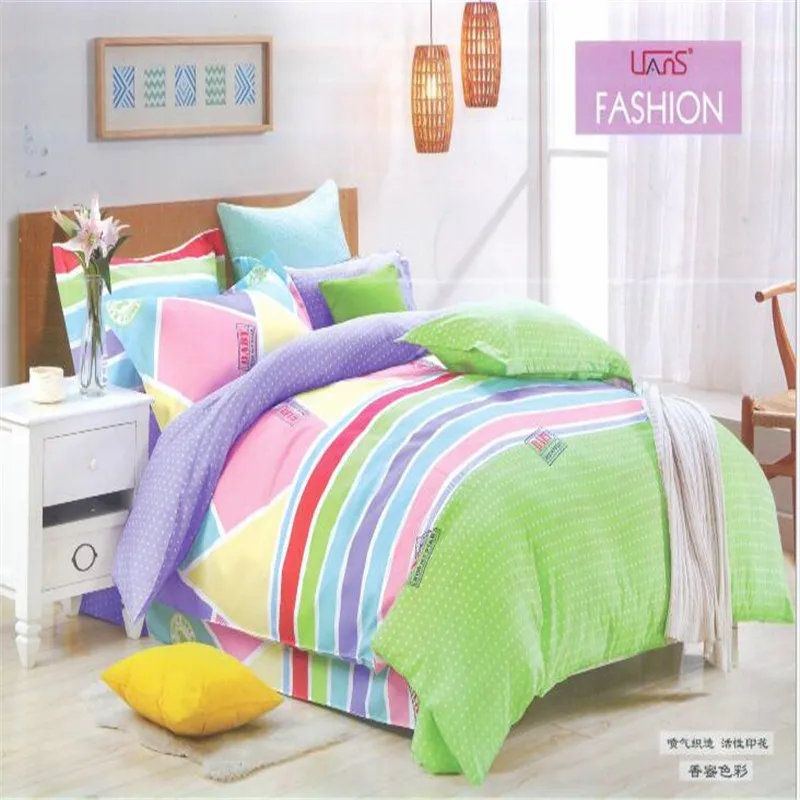 

2017 sales of textile plant cashmere four sets of reactive printing sanding bedsheets free shiping