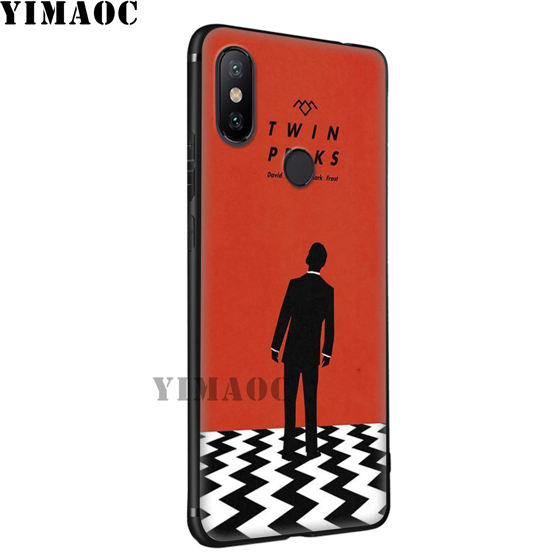 Yimaoc Твин Пикс ТВ-шоу мягкий чехол для Xiaomi mi 9T 9 8 Se 6 MAX 3 A1 A2 Lite CC9E CC9 6X 5X POCOPHONE F1 |