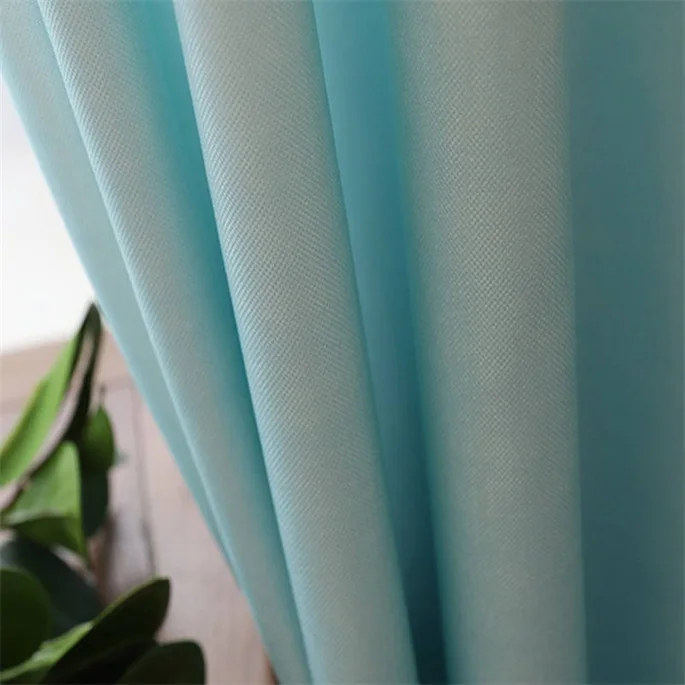 Color 3 Cloth Tiyana качественные градиентные цветные полузатененные занавески s для гостиной, спальни, домашнего украшения, свадебная ткань для штор P185X - Цвет: Color 3 Cloth