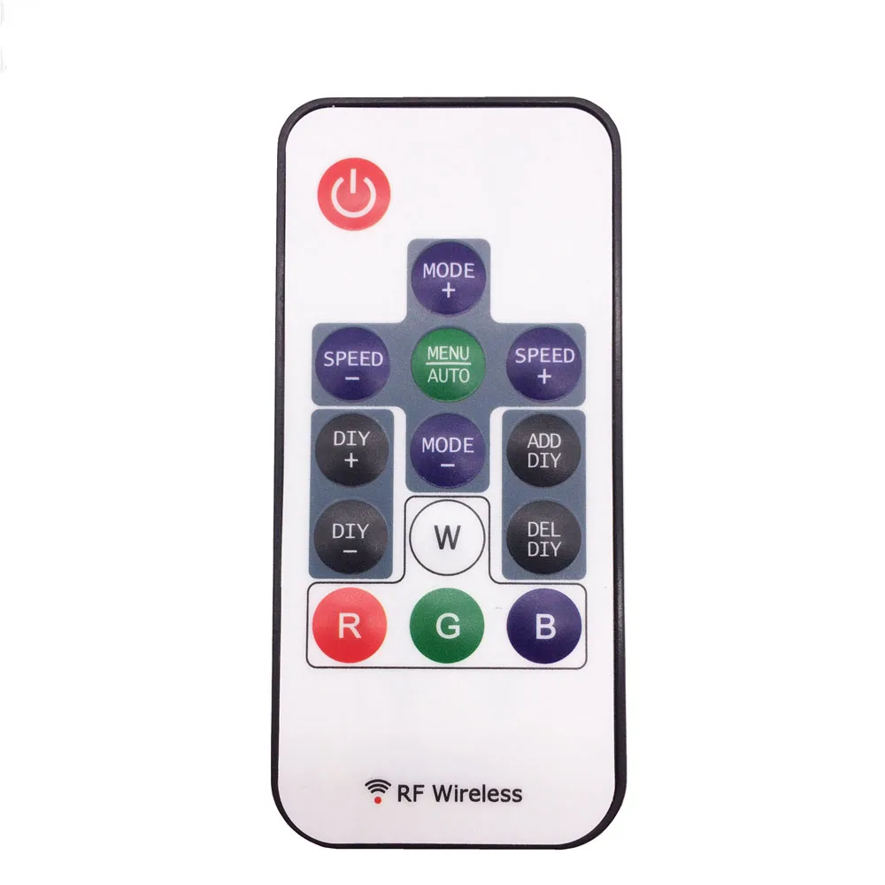 Светодиодный Управление; цветная(RGB) WS2811 WS2812 Управление; 14Key Беспроводной Светодиодные ленты дистанционного rgbw-контроль светодиодный Управление; Светодиодные ленты