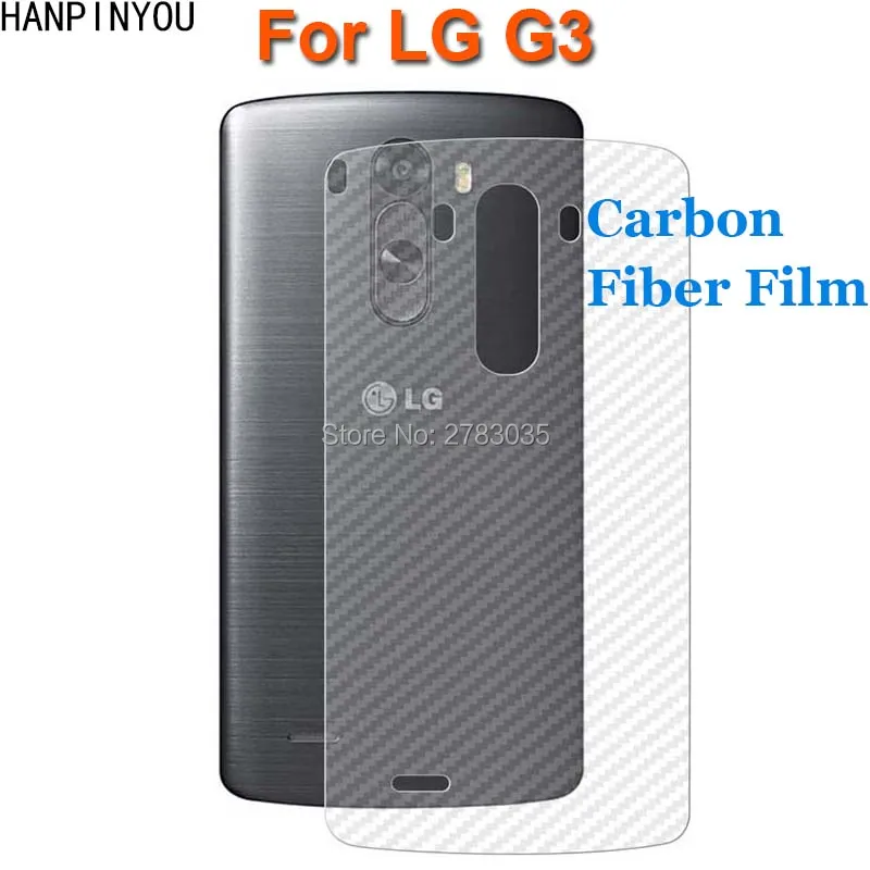 Защитная пленка для задней панели из углеродного волокна LG G3 D855 D850 D851 D852 5 &quot