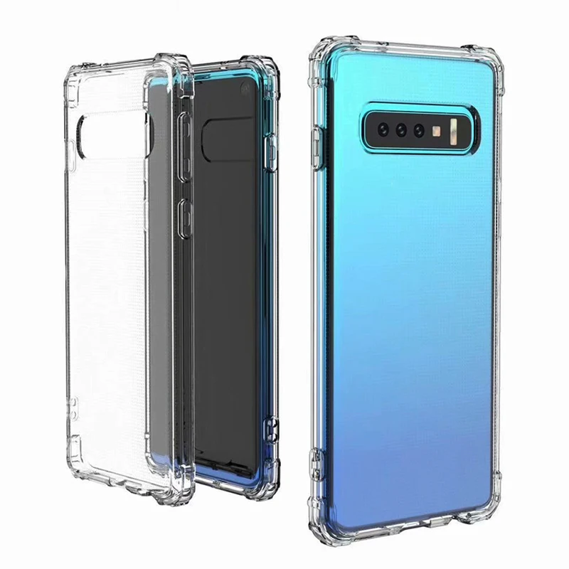 Прозрачный мягкий силиконовый чехол из ТПУ для Samsung Galaxy S10 S10E Plus | Мобильные