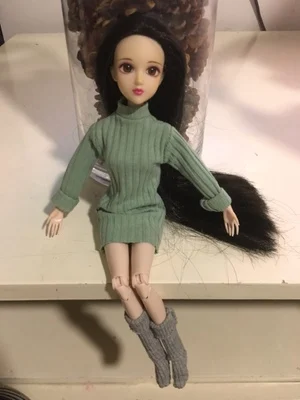 1/6 Модная Одежда для куклы BJD, 30 см, цветной длинный свитер Blyth, одежда, подходит для куклы pullip blyth azone kurhn, аксессуары для Барби