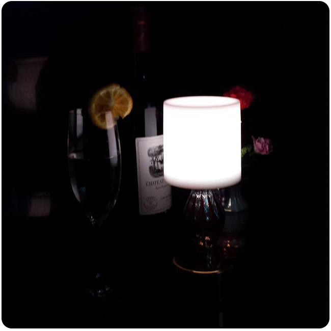 Беспроводная Светодиодная настольная лампа atomosphia ночник из АБС-пластика с