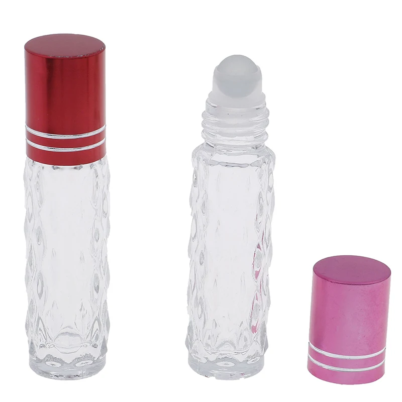 10 мл прозрачное стекло Эфирные масла роликовые бутылки со стеклянными