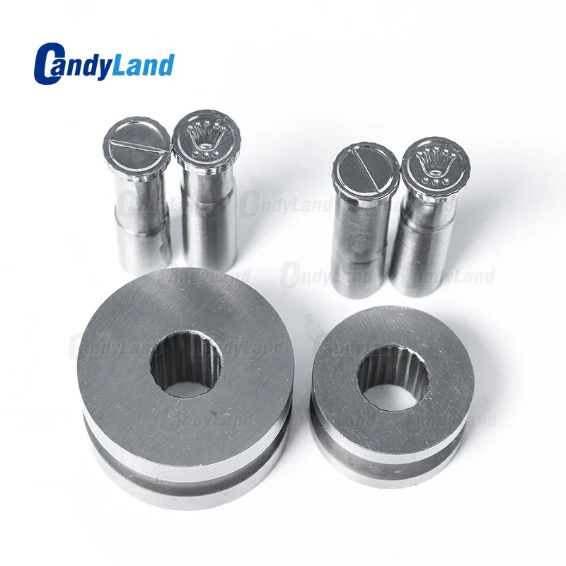 

CandyLand Crown Logo Tablet Die 3D Pill Press Mold Candy Punching Die Custom Logo Calcium Tablet Punch Die For TDP 0 Machine