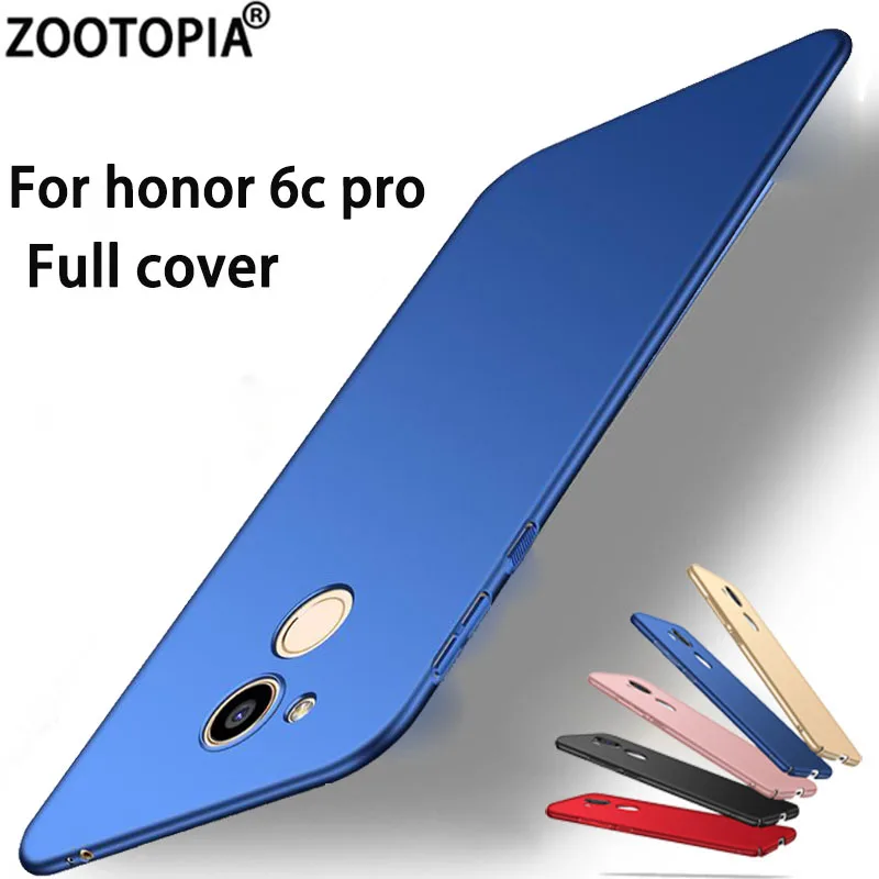 Жесткий чехол для huawei Honor 6c Pro, матовый чехол, чехол для Honor 6c Pro, защитный чехол 5,2 дюйма