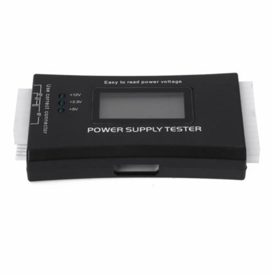 Hot Digital LCD Display PC Computer 20/24 Pin Power Supply Tester Checker Measuring Diagnostic Tools Free shipping | Инструменты