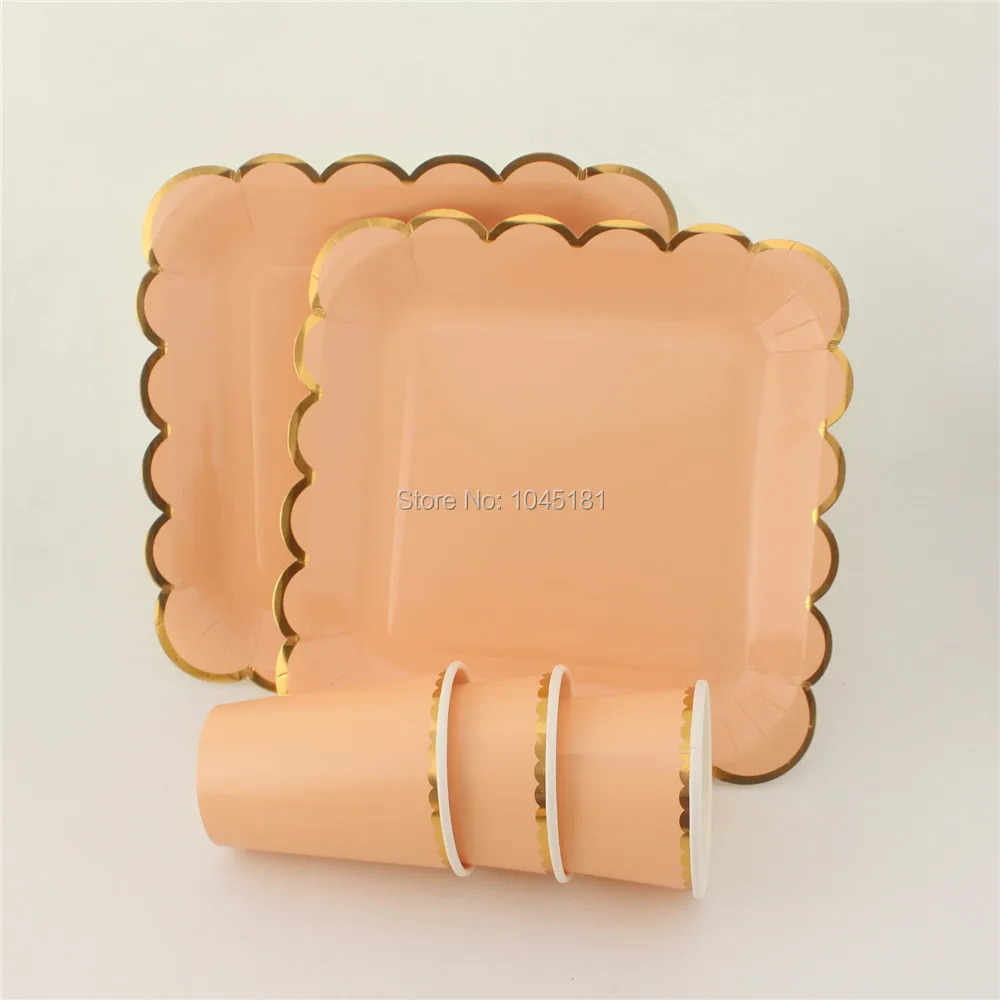 Набор посуды ipalmay для будущей матери однотонные розовые синие мятные желтые с