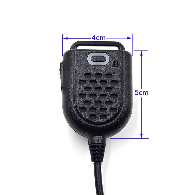 2 контактный мини динамик микрофон PTT для раций Kenwood Baofeng UV 5R Plus 5RE H777 TYT PUXING