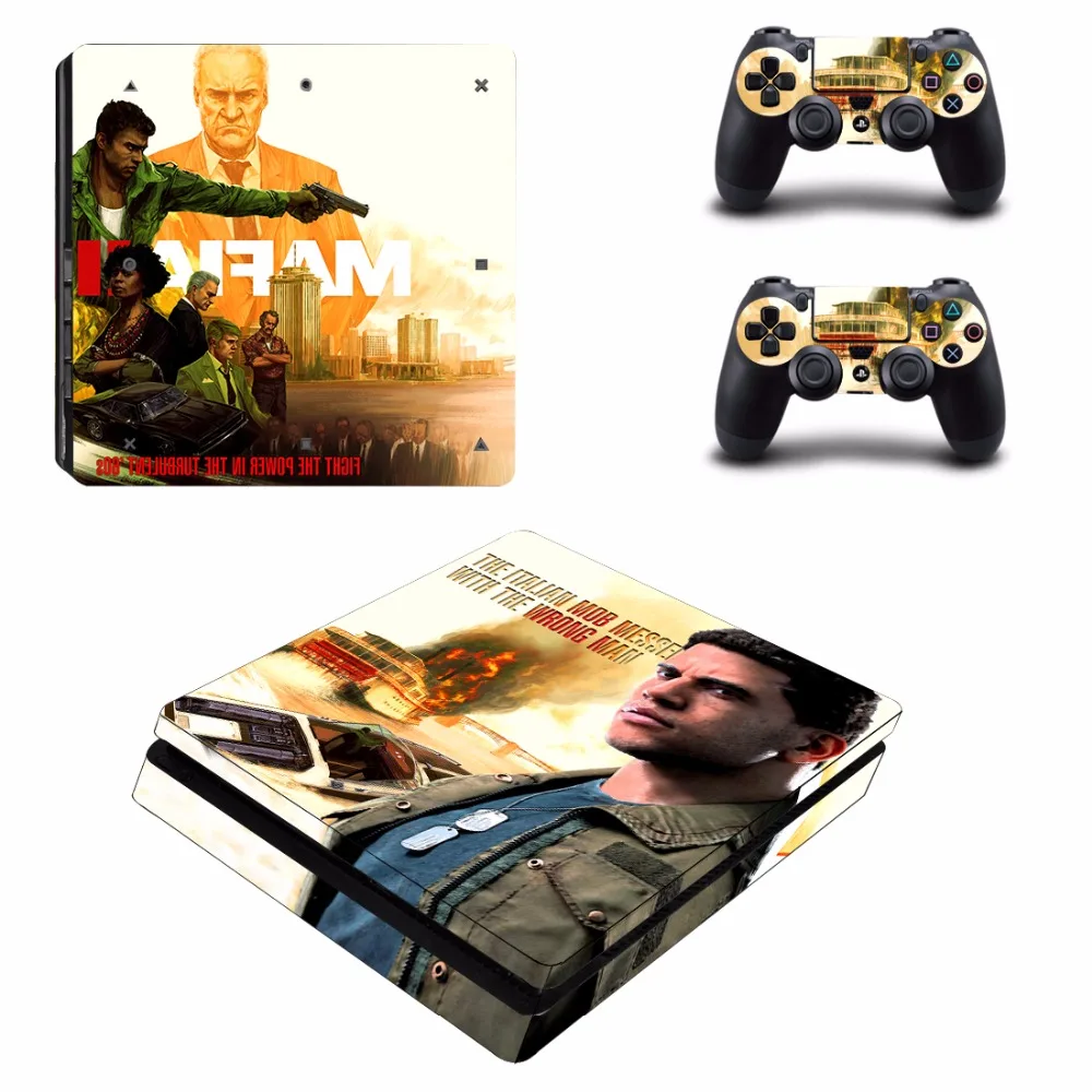 Наклейка для консоли Sony PlayStation 4 и контроллеров PS4 Slim Skins