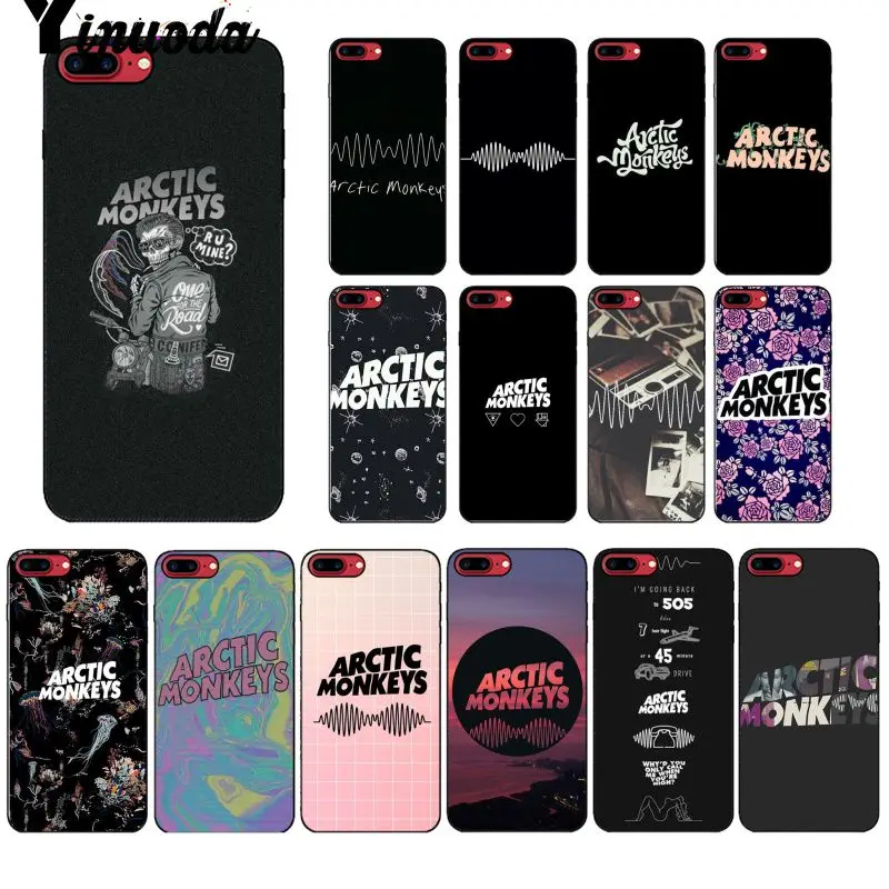 Yinuoda arctic monkeys красочные милые аксессуары для телефонов Чехол для iPhone X XS MAX 6 6S 7 7plus 8 8Plus 5 5S XR