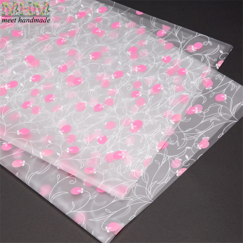 MHM 10 шт прозрачный рулон целлофана бумага для упаковки цветов конфет тортов