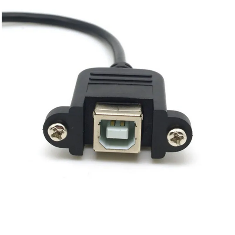 90 градусов левый Угловой Micro USB 5pin штекер к B женское крепление на панели тип