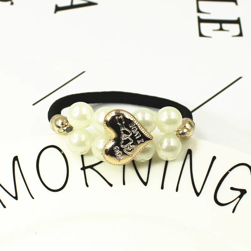 Модные для девушек и женщин выполнено из жемчуга цветка провода хвост держатель