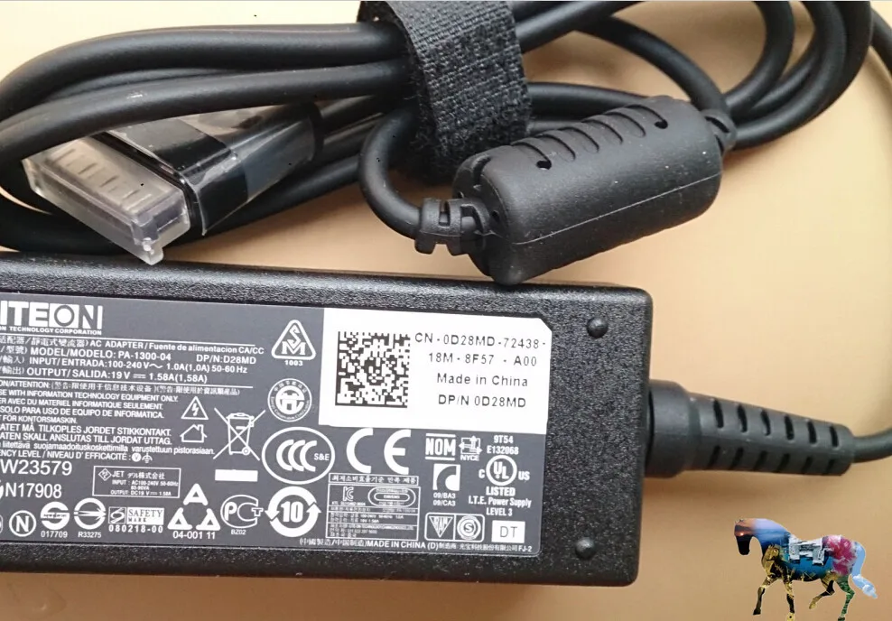 Original Genuine 19V 1.58A 30W Battery Charger (40 pin ) for Dell XPS 10 Tablet PC|chargers win|charger usbcharger |