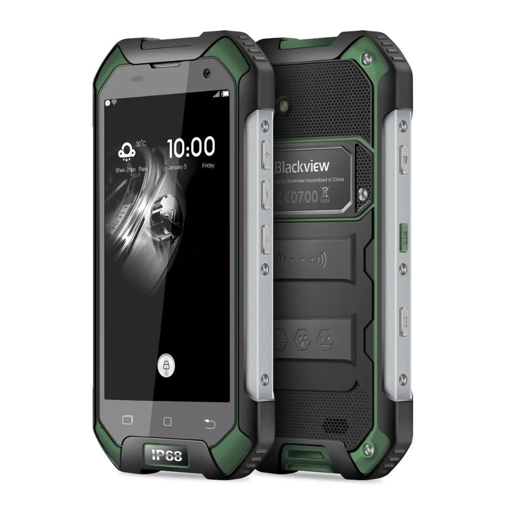 Blackview BV6000 смартфон с 5 7 дюймовым дисплеем восьмиядерным процессором MTK6755 ОЗУ 3 ГБ