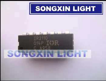 XIASONGXIN LIGHT 10 шт./лот IR2110 IR2110PBF DIP14 MOSFET power/IGBT драйвер чип high low 100% Новый