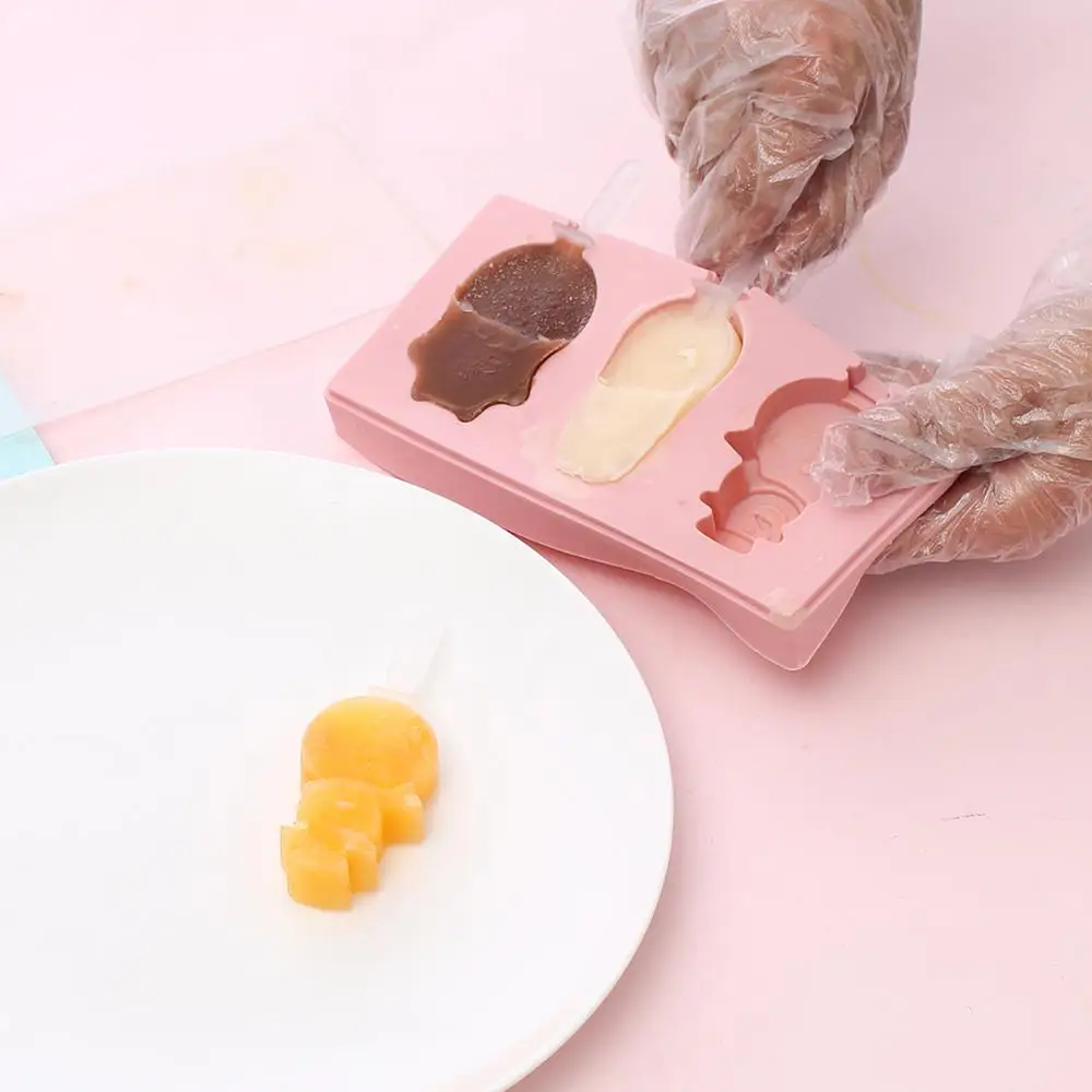 Форма для мороженого силиконовая форма пищевой арбуз снеговик ананасовая чашка
