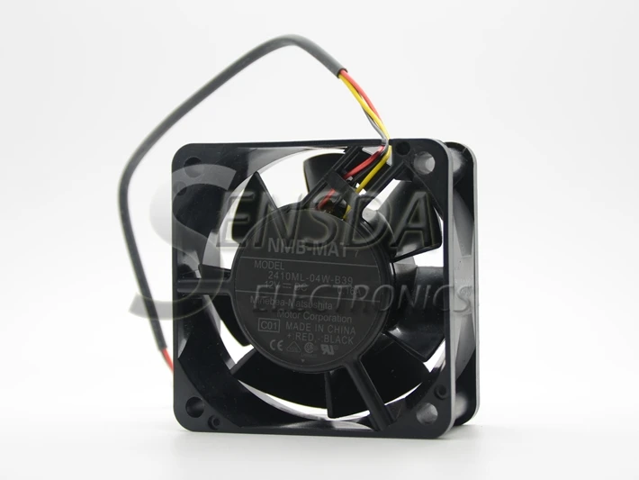 Для NMB 2410ML 04W B39 6025 6 см 60 мм 60X60X25 12 В 0.16A 3 провода сервер инвертор Вентилятор