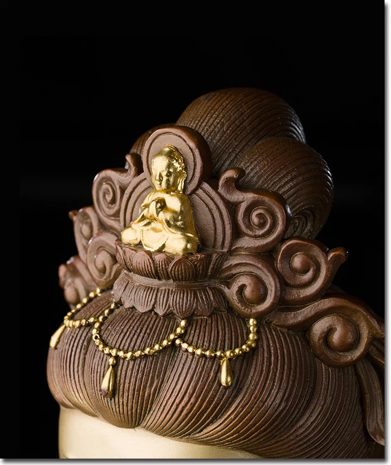 PRE SALE китайские буддийские фигурки медные KWAN YIN изысканные поделки предметы