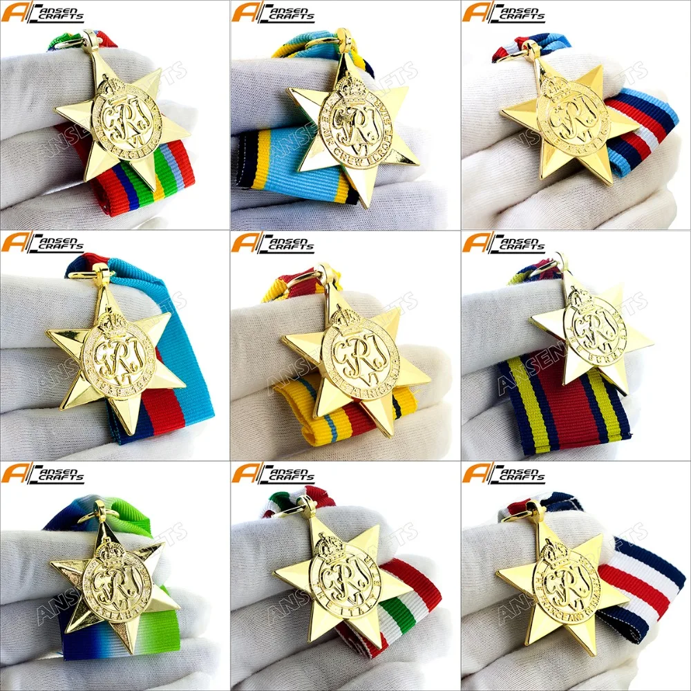 

1939 1945 Atlantic Air Crew Europe Africa Pacific Burma Italy France and Germany Arctic Gold Star Medal