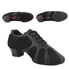 Туфли-оксфорды для латиноамериканских танцев, натуральная кожа, мягкая подошва, квадратные, для взрослых