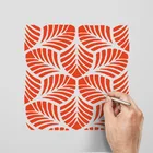 Трафареты для скрапбукингафотоальбома, 13 х13 листьев, декоративное тиснение, трафарет для рисования, домашний декор