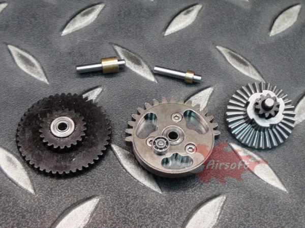 Super Shooter High Precision CNC Steel Bearing Speed Gear For Airsoft M4 AEG (100:200)|gear lubricant|bearing cncbearing tube |